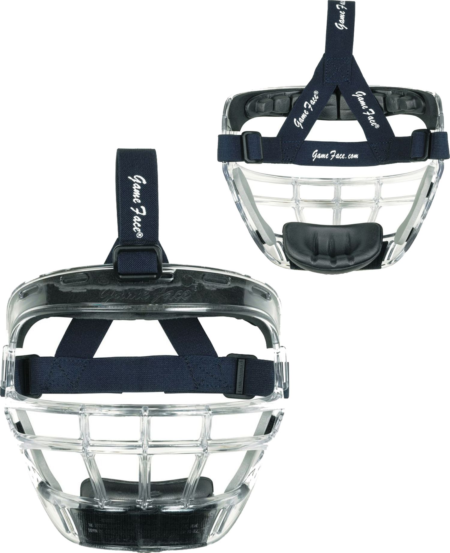 Markwort Game Face Clear Softball Safety Face Guard - Large