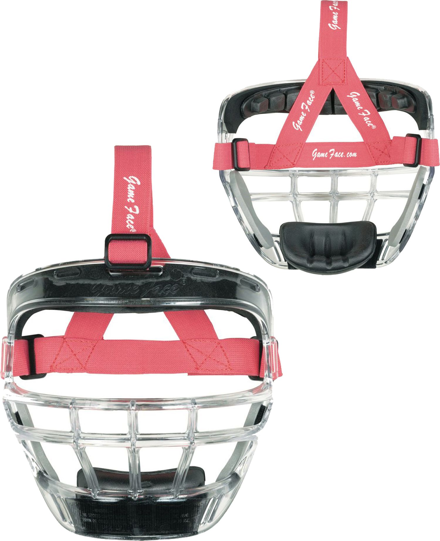 Markwort Game Face Clear Softball Safety Face Guard - Large