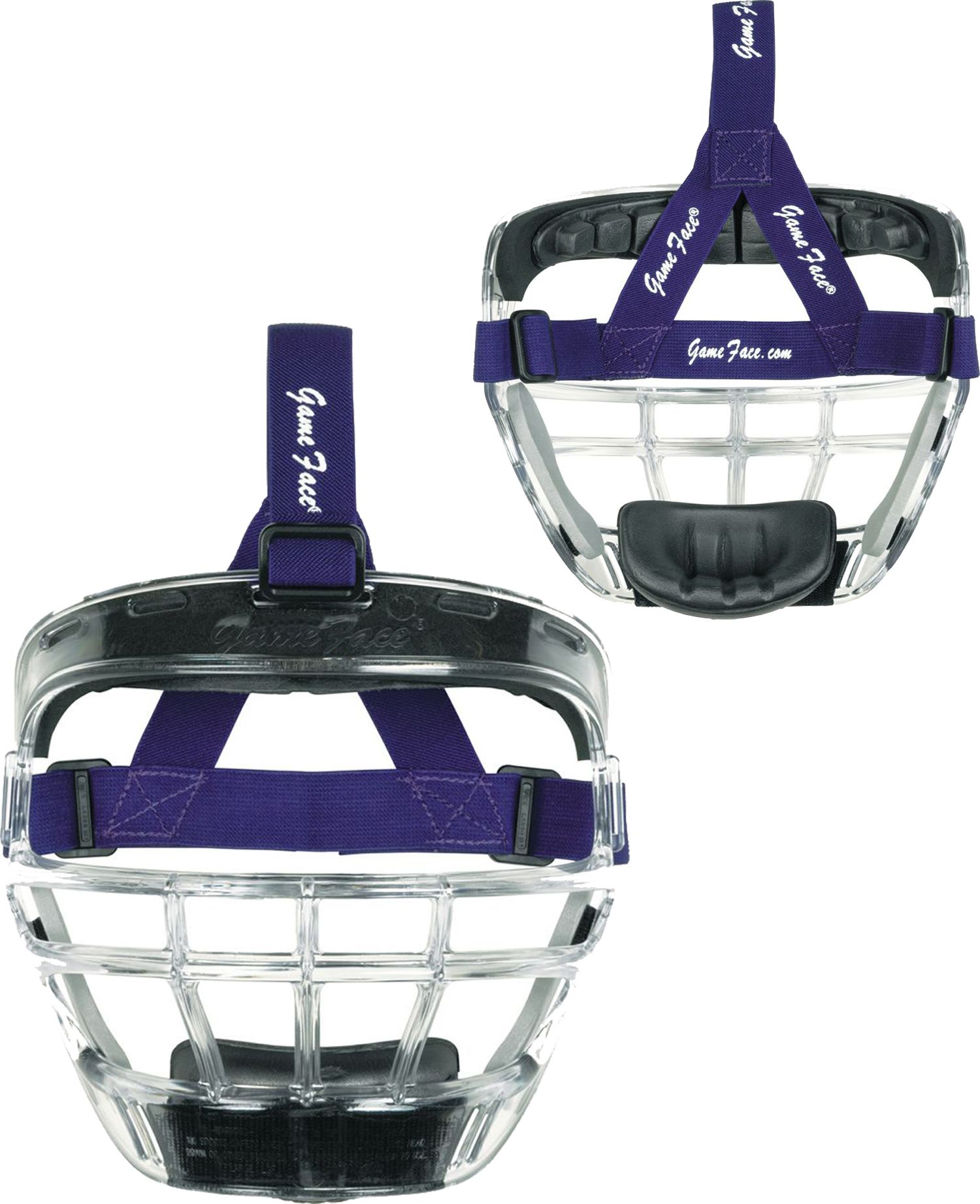 Markwort Game Face Clear Softball Safety Face Guard - Large