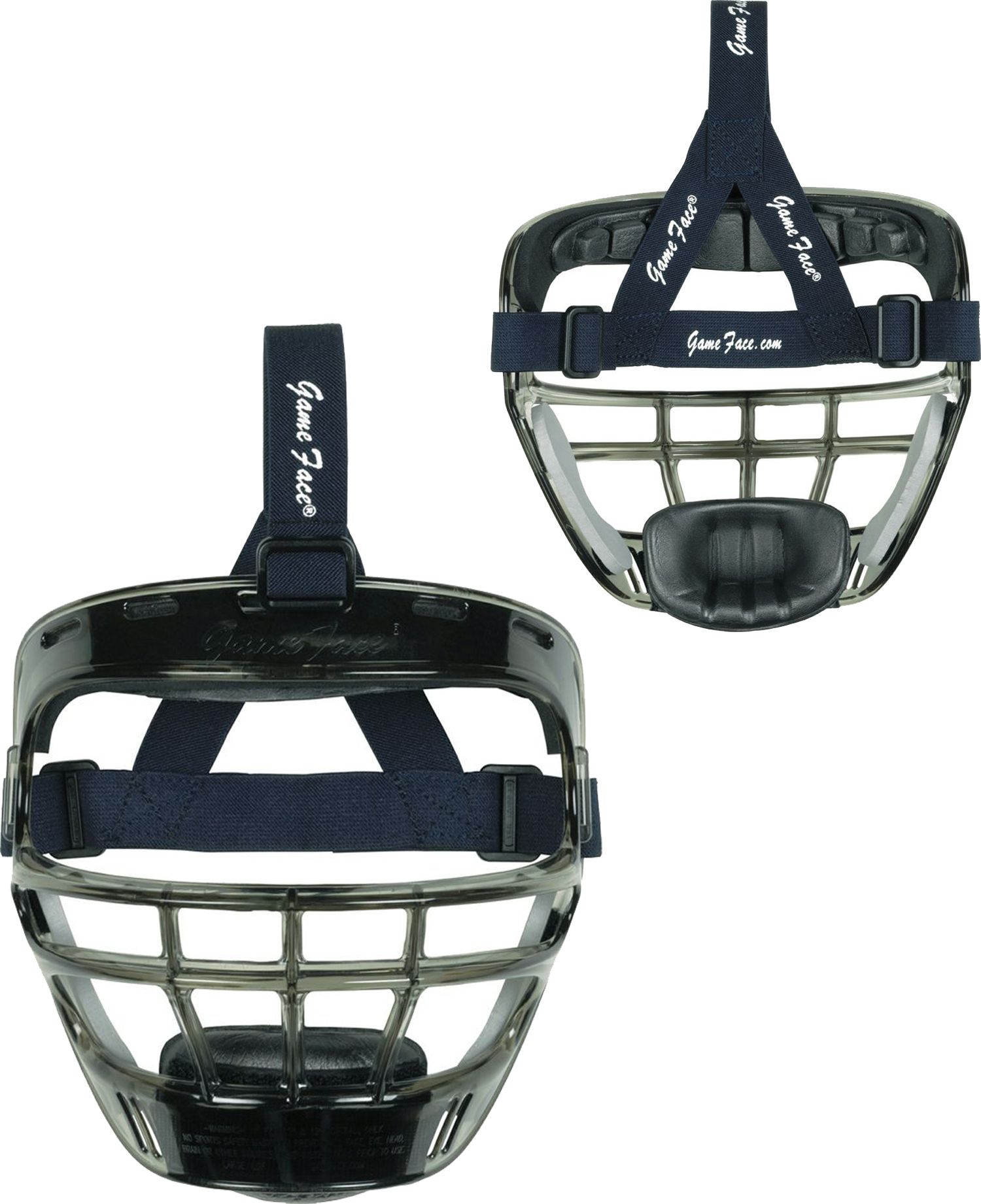 Markwort Game Face Smoke Softball Safety Face Guard - Large