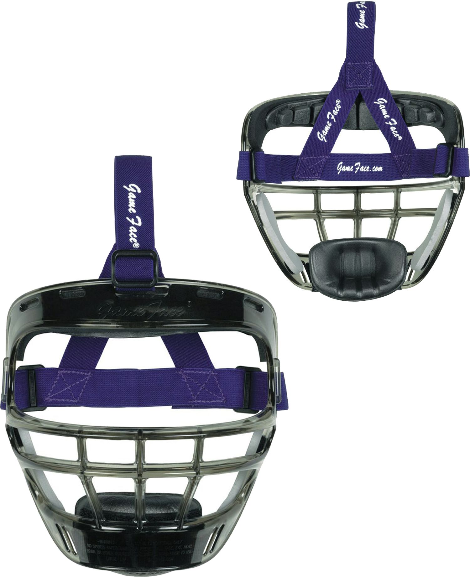 Markwort Game Face Smoke Softball Safety Face Guard - Large