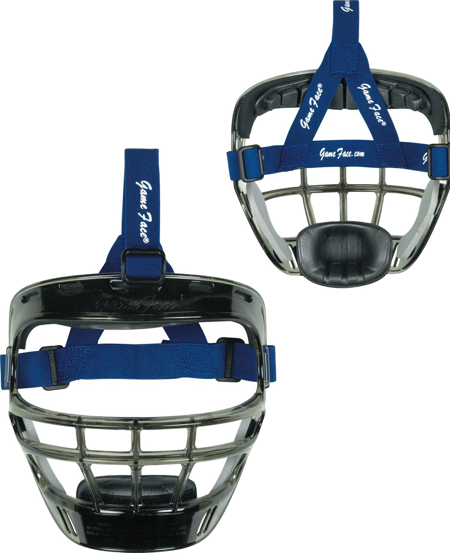 Markwort Game Face Smoke Softball Safety Face Guard - Large