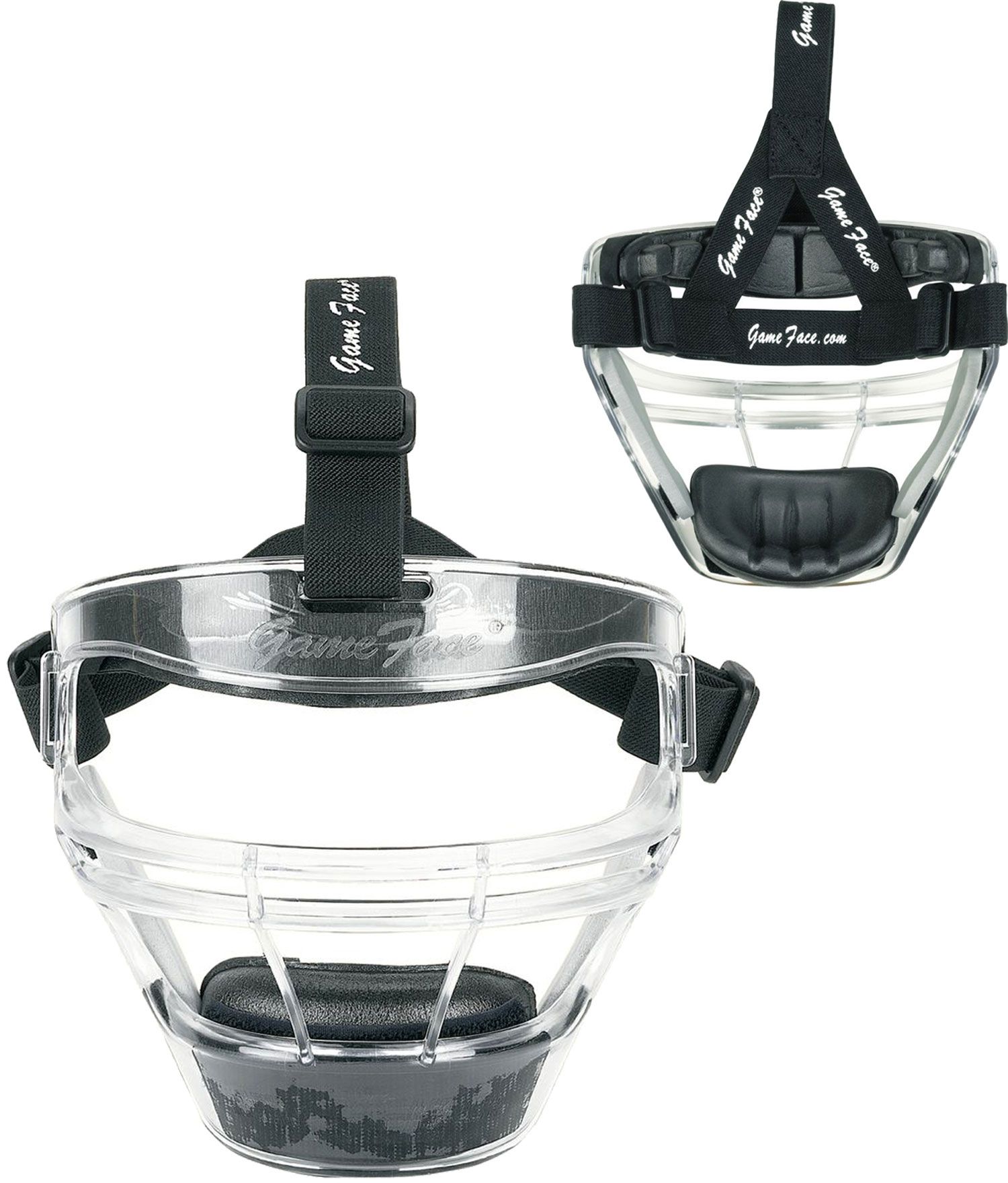 Markwort Game Face Clear Softball Safety Face Guard - Medium