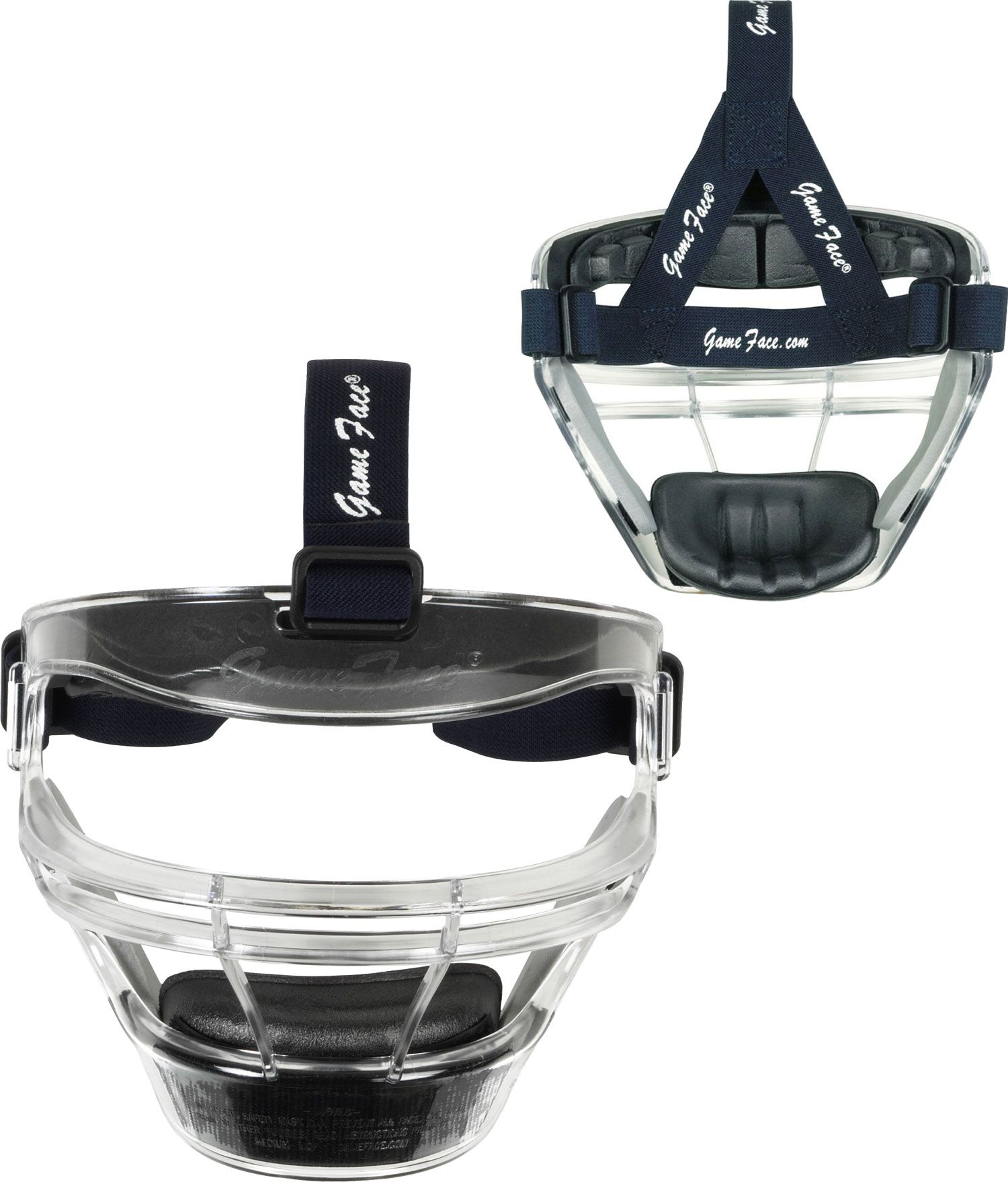 Markwort Game Face Clear Softball Safety Face Guard - Medium