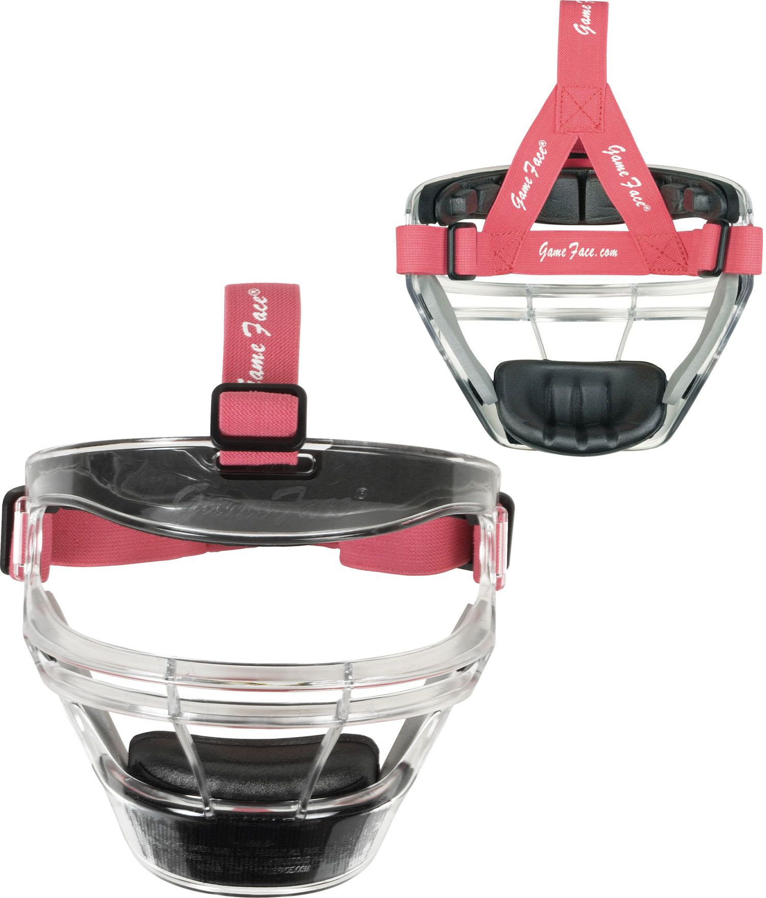 Markwort Game Face Clear Softball Safety Face Guard - Medium