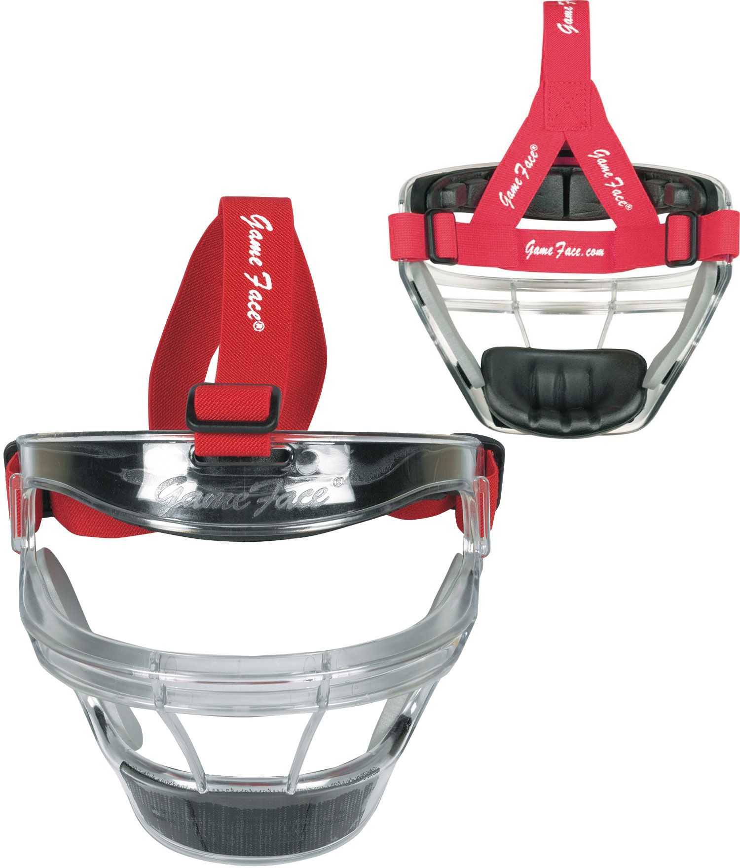 Markwort Game Face Clear Softball Safety Face Guard - Medium