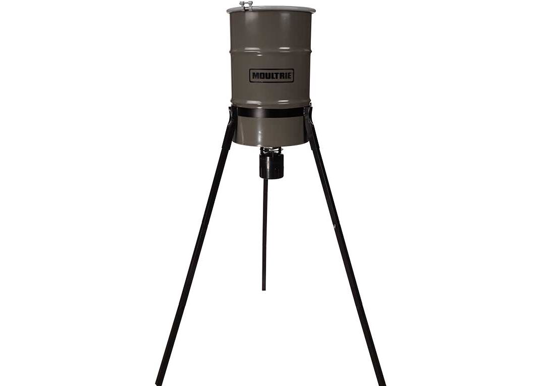 Moultrie Pro Hunter Tripod Feeder Kit 30 Gallon Field Stream