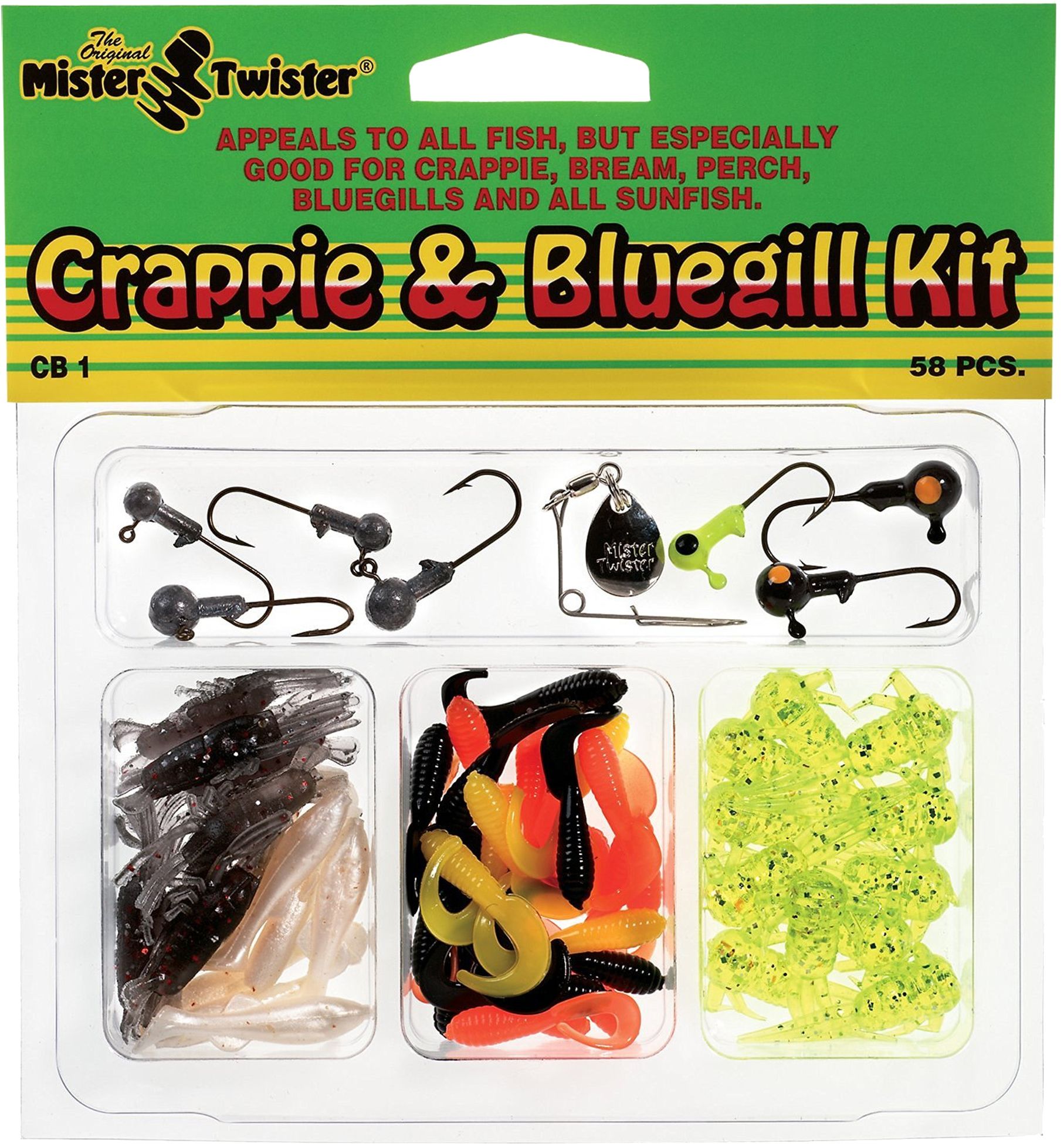 Mister Twister Crappie &amp; Bluegill Kit - No Color