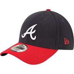 New Era Men's Atlanta Braves 39Thirty Classic Navy Stretch Fit Hat