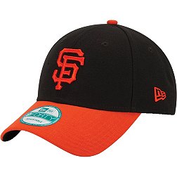 New Era Men's San Francisco Giants 9Forty Black Adjustable Hat