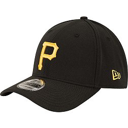 New Era Men's Pittsburgh Pirates 39Thirty Classic Black Stretch Fit Hat