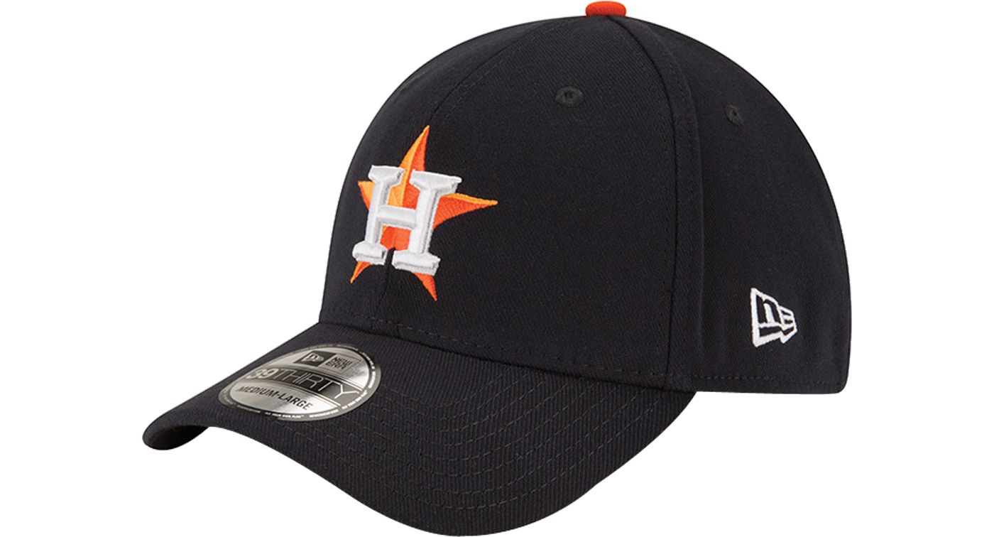 New Era Men's Houston Astros 39Thirty Classic Navy Stretch Fit Hat ...