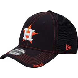 New Era Men's Houston Astros 39Thirty Navy Neo Stretch Fit Hat
