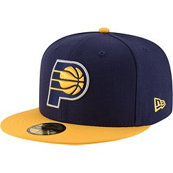 New Era Men's Indiana Pacers 59Fifty Navy/Gold Fitted Hat