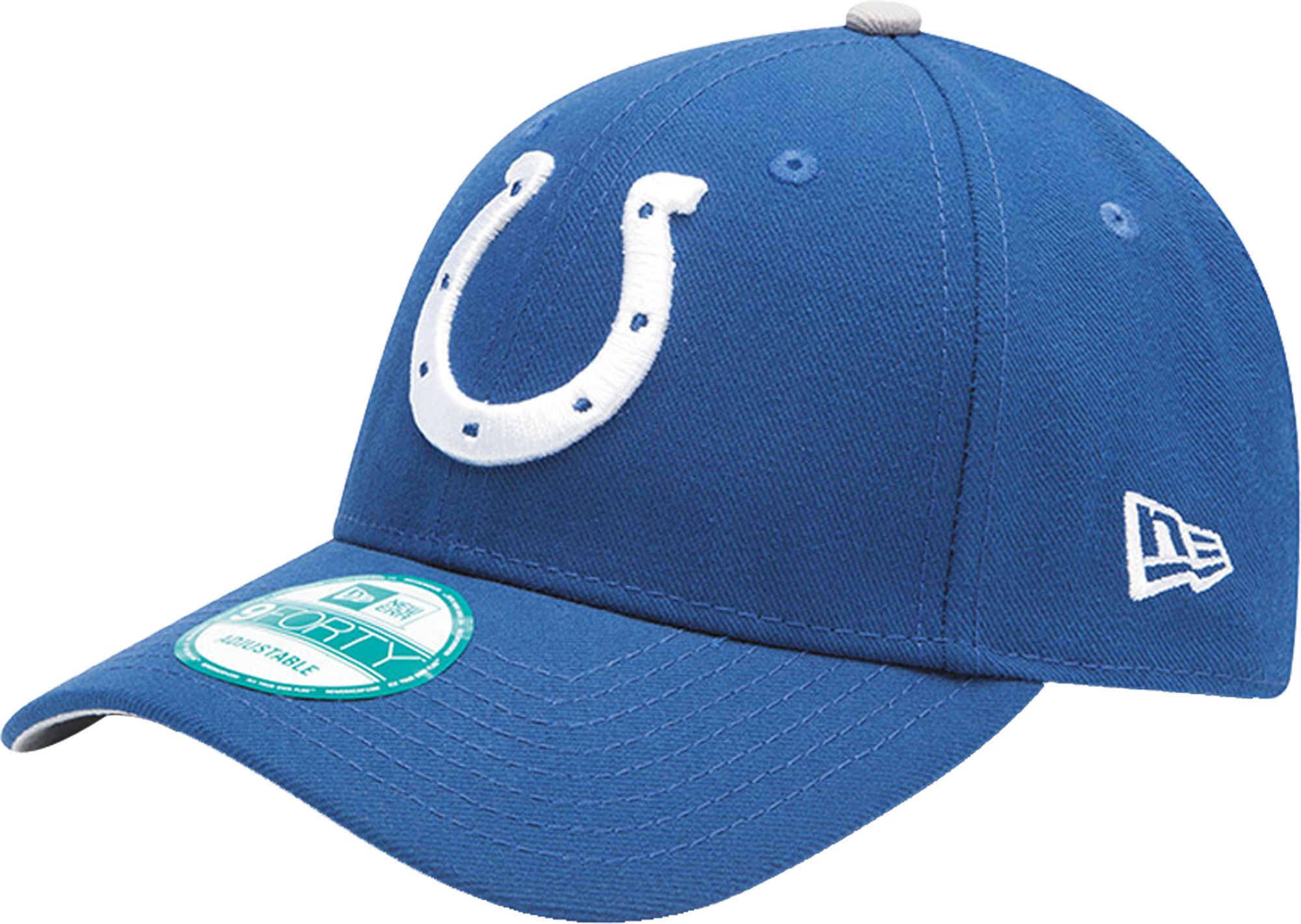 Men's New Era Navy Indianapolis Colts 2022 Sideline Cuffed Pom Knit Hat