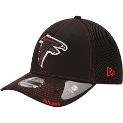 New Era Men's Atlanta Falcons 39Thirty Neoflex Black Stretch Fit Hat