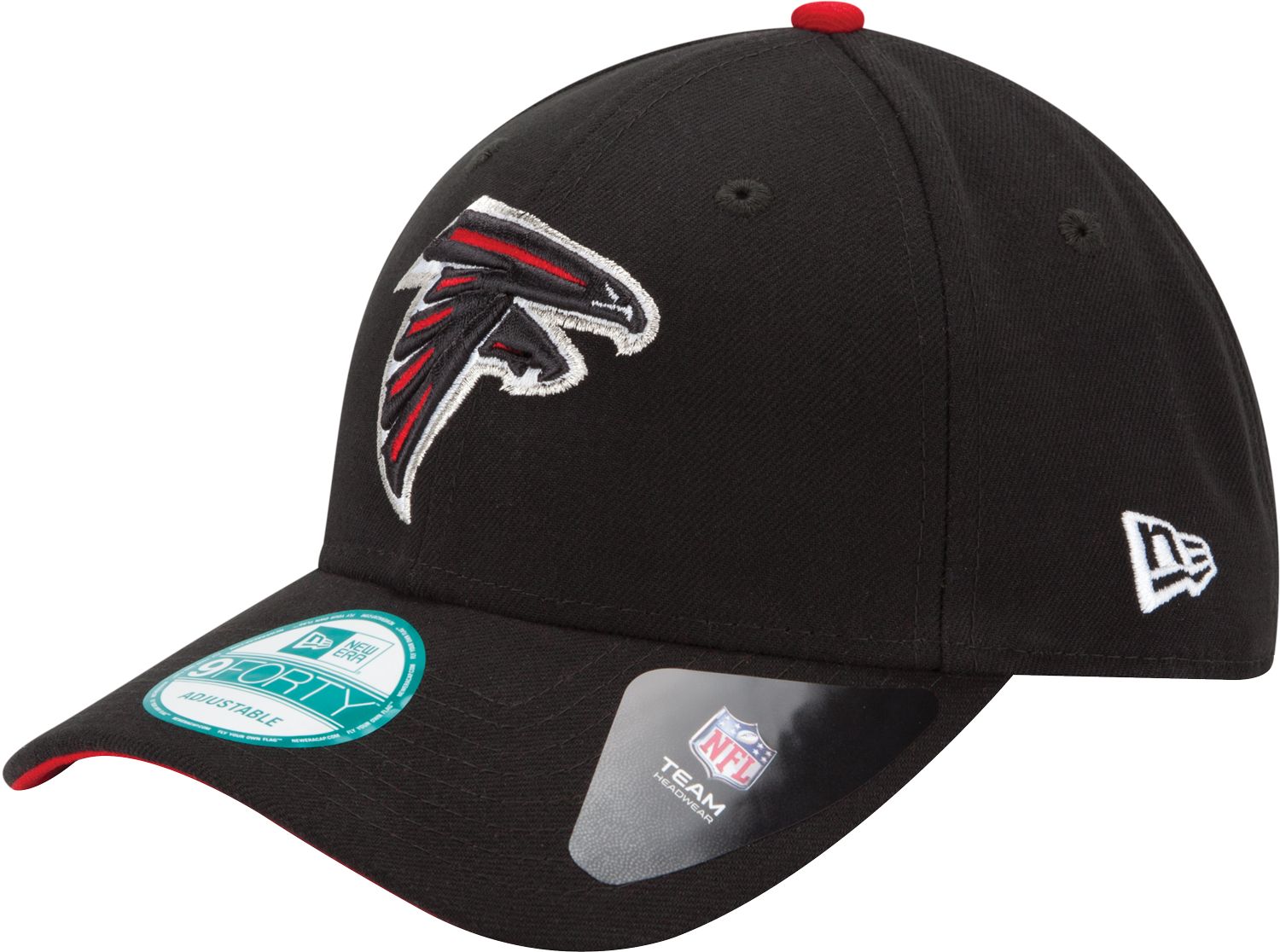 Men's Atlanta Falcons League 9Forty Adjustable Black Hat