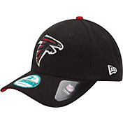 New Era Men's Atlanta Falcons League 9Forty Adjustable Black Hat
