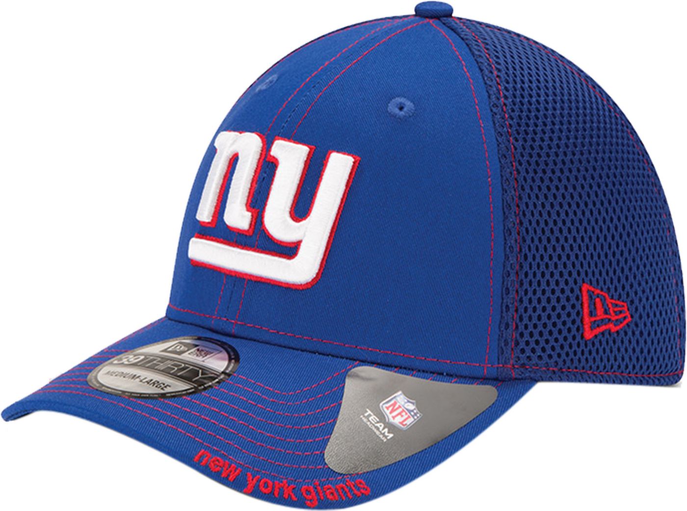 New Era Men's New York Giants 39Thirty Neoflex Blue Stretch Fit Hat