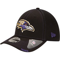 New Era Men's Baltimore Ravens 39Thirty Neoflex Black Stretch Fit Hat