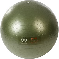 Natural Fitness 300 lb Burst Resistant Exercise Ball – Olive