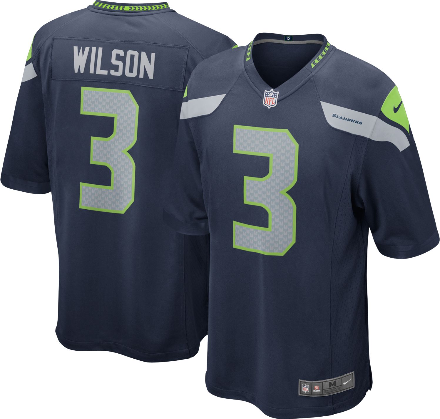 russell wilson game worn jersey