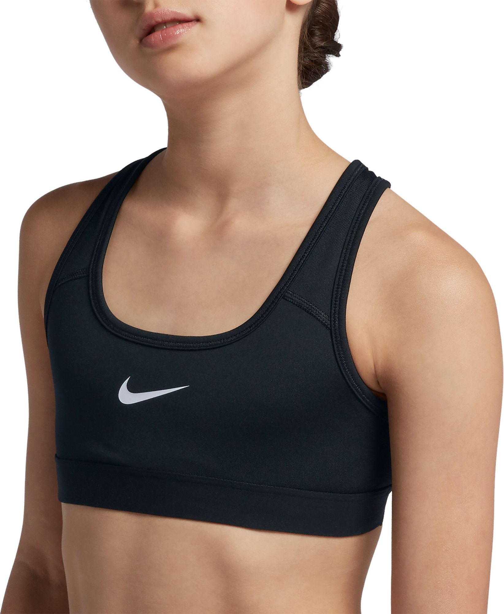 reebok girls compression sports bra