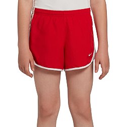Girls' Red Athletic Shorts
