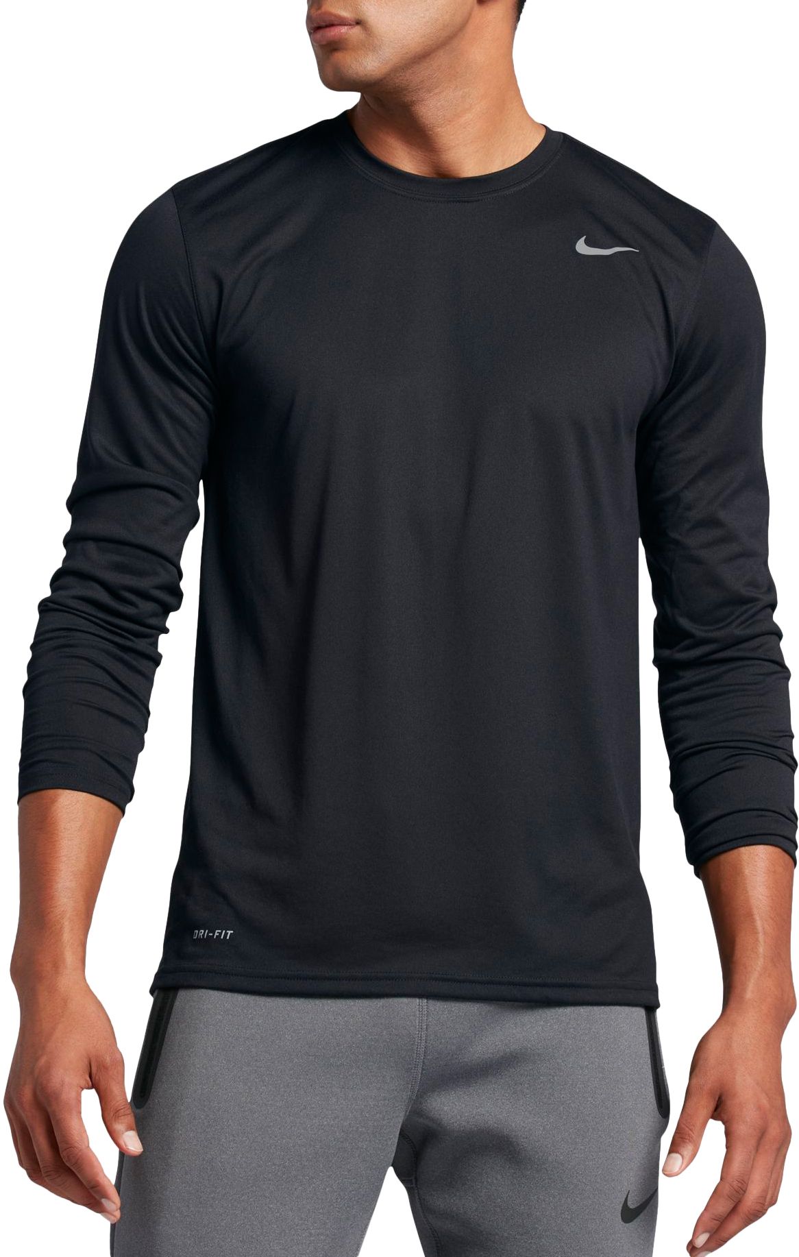 nike men's legend long sleeve shirt