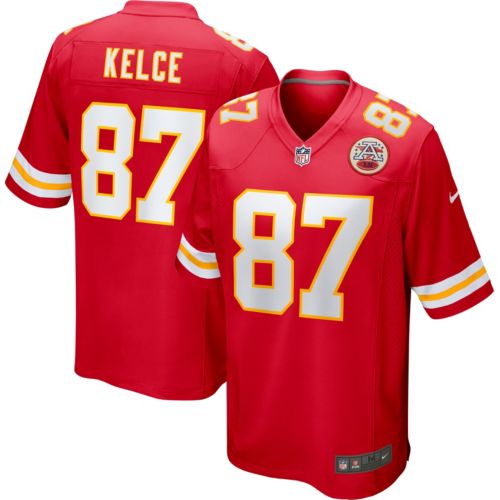 Kansas City Chiefs KELCE 87 ユニフォーム Nike Men's Kansas City Chiefs Travis Kelce #87 Red Game