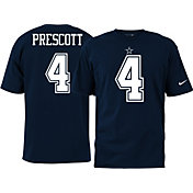 Nike Men's Dallas Cowboys Dak Prescott #4 Navy Pride T-Shirt