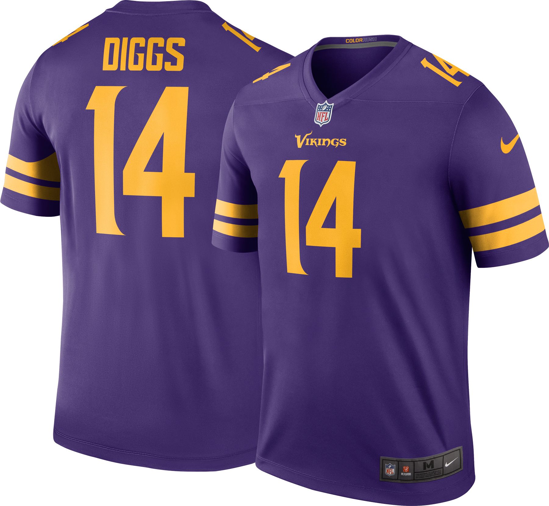 vikings color rush jerseys for sale