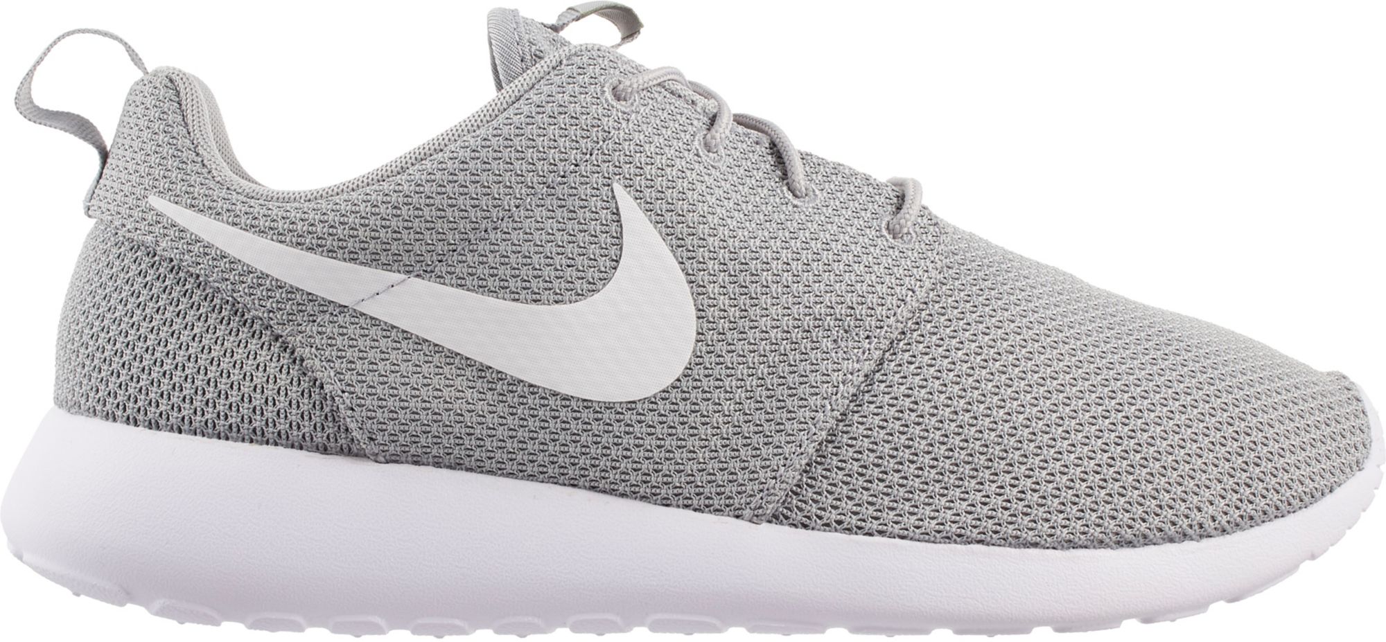 gray white nike shoes