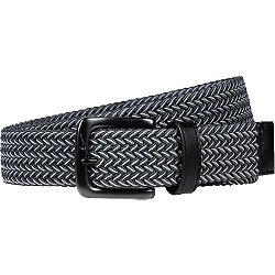 New Nike G-Flex Stretch Woven Masters Golf Belt Pink Grey White Black Sz.  Medium