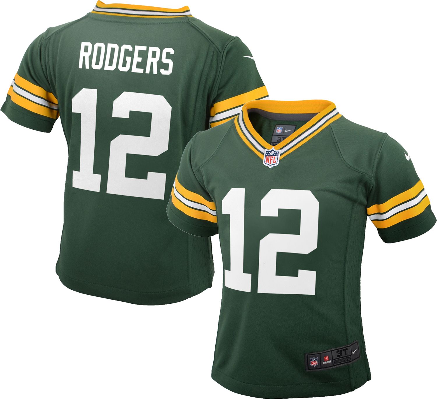 aaron rodgers game jersey