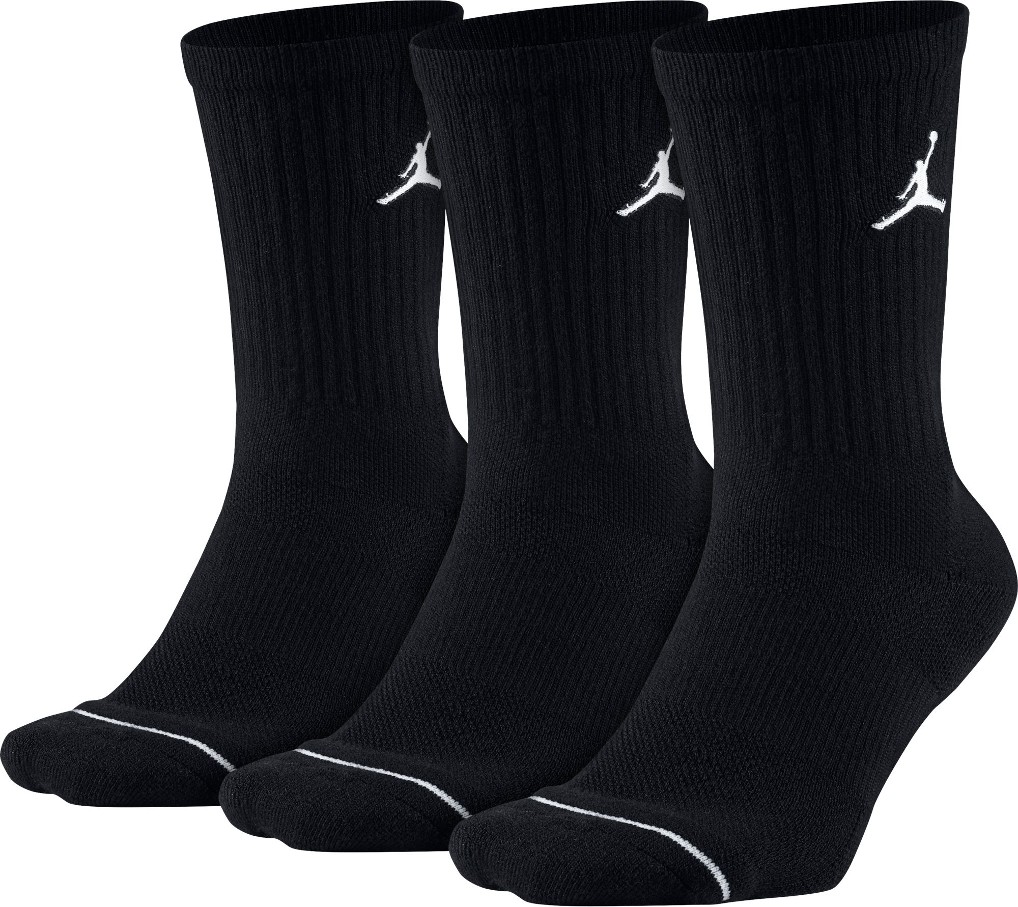 Jordan Jumpman Crew Socks 3 Pack | DICK 