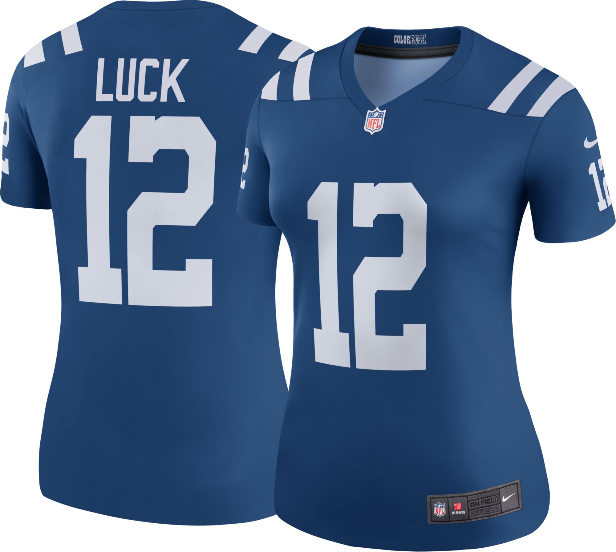 andrew luck on field jersey