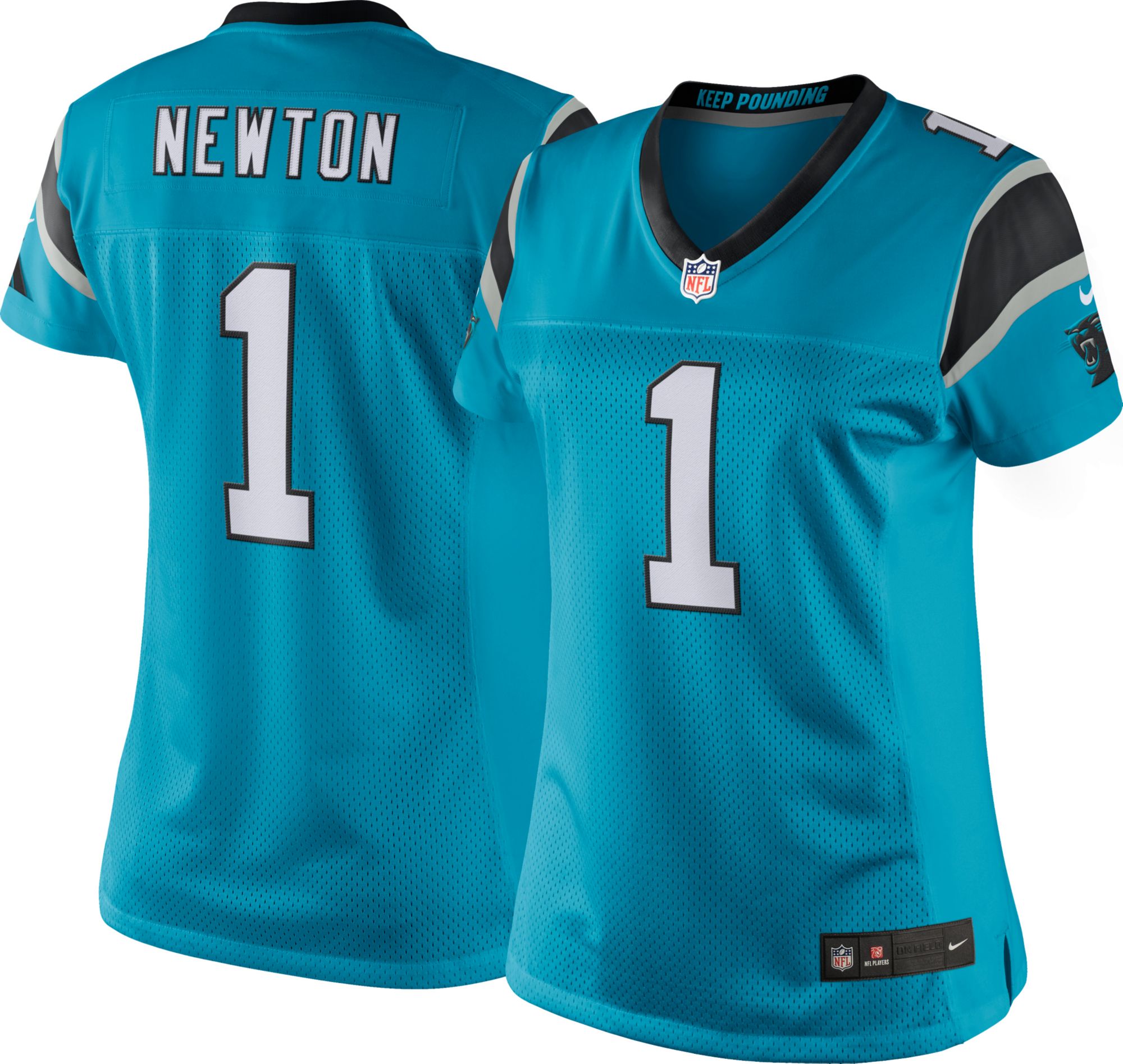 cam newton baby blue jersey