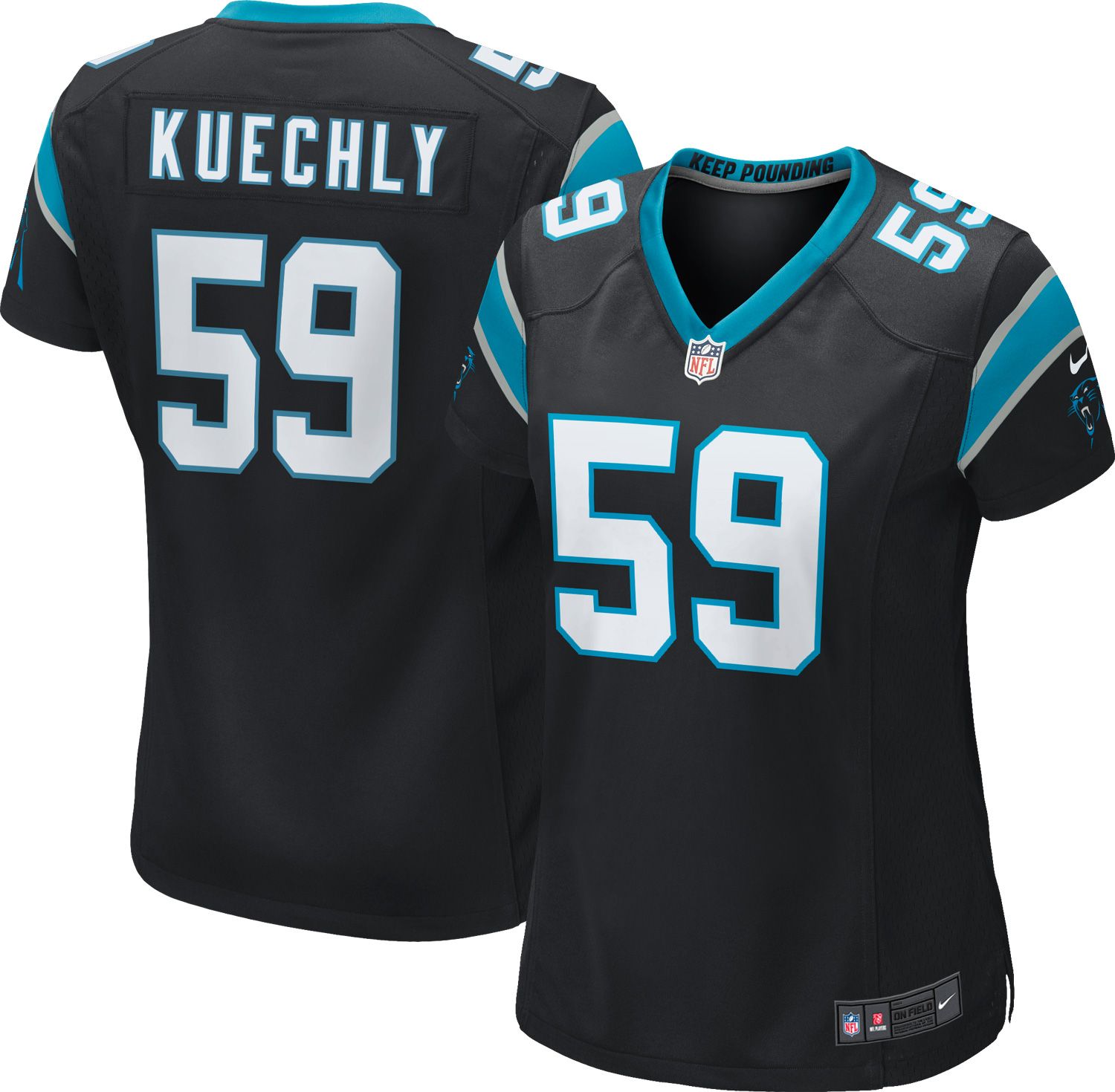 panthers female jersey