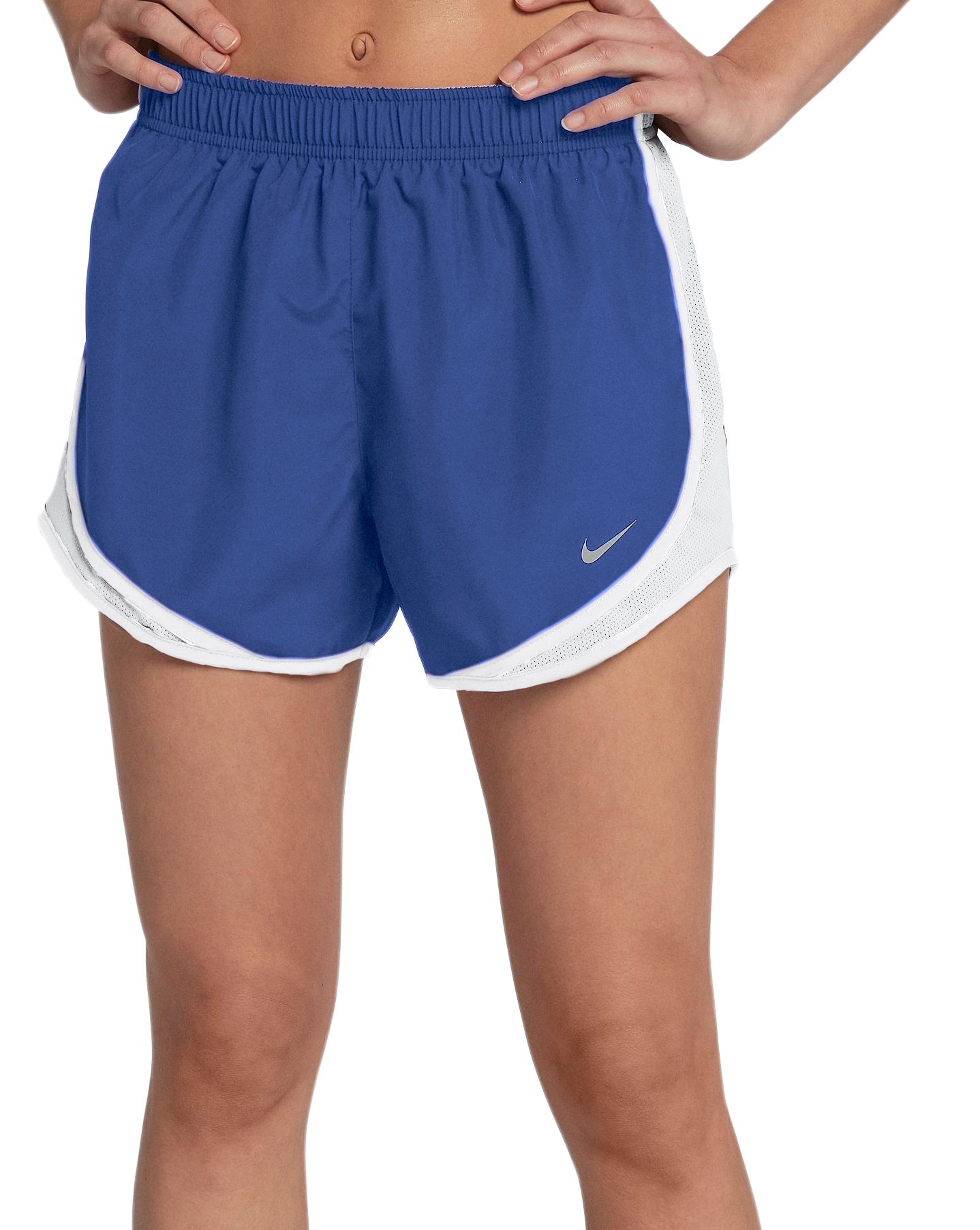 blue nike shorts