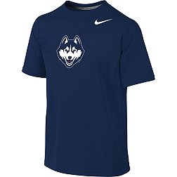Nike Youth UConn Huskies Blue Sideline Logo Legend T-Shirt