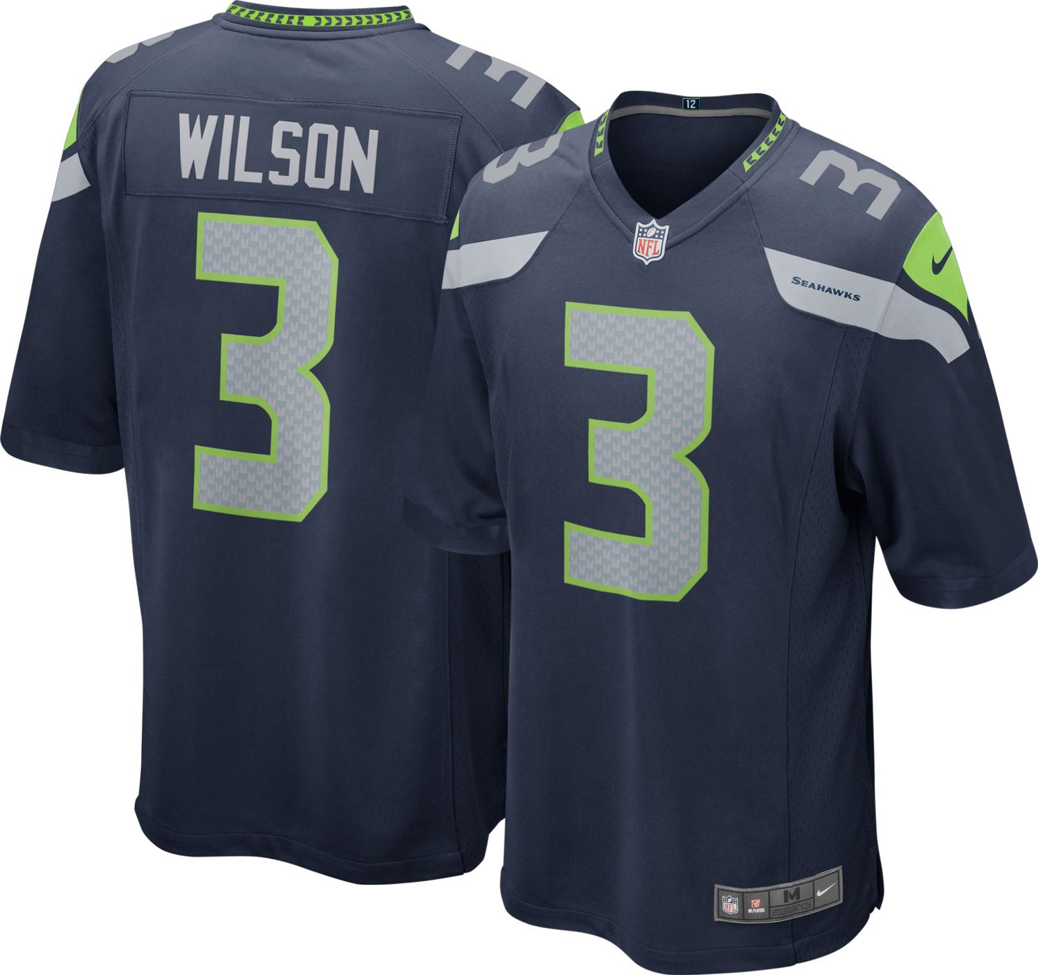 russell wilson lime green jersey