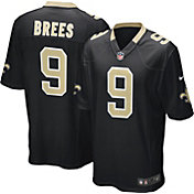 Nike Youth New Orleans Saints Drew Brees #9 Black Game Jersey