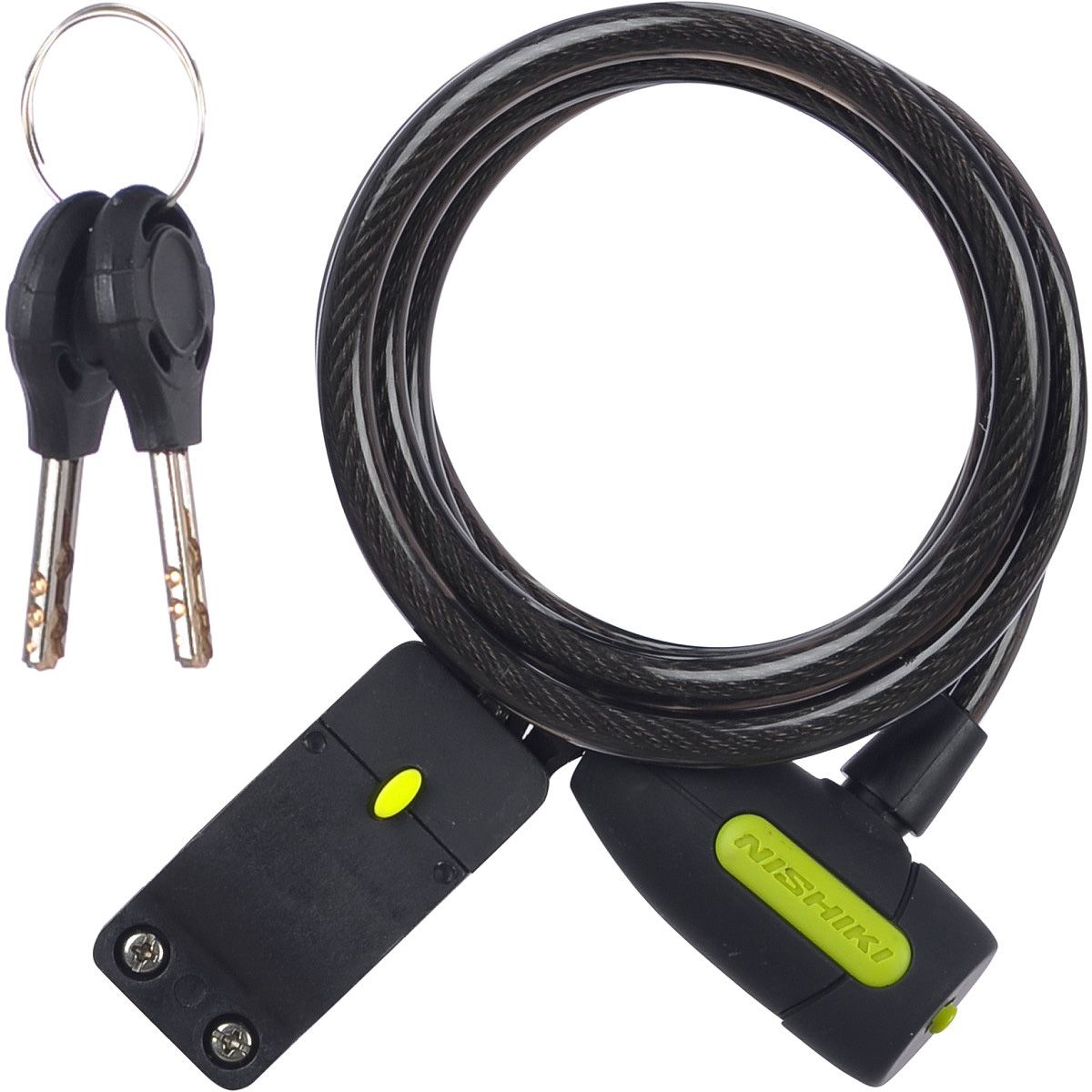 Nishiki 10mm x 6ft Key Cable Lock