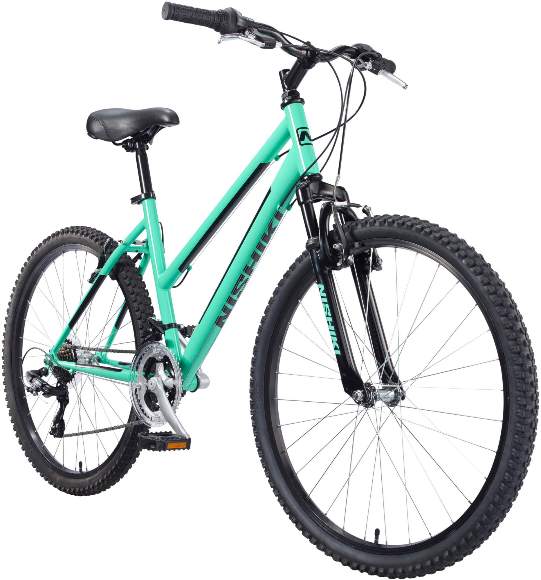 Photos - Bike Nishiki Women's Pueblo 26 in. Mountain , Mint/Black 16NISWNSHKPBL15LXR