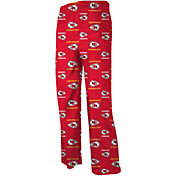 NFL Team Apparel Youth Kansas City Chiefs Team Print Red Dorm Jersey Pants