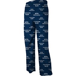 NFL Team Apparel Youth Seattle Seahawks Navy Printed Jersey Pants