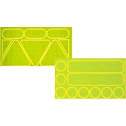 Nathan Reflective Sticker Pack - Aliens (Hi-Viz Yellow)