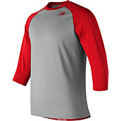 New Balance Men's ¾ Sleeve Baseball Shirt