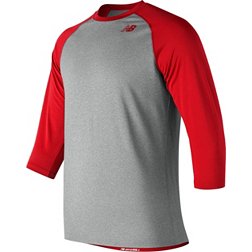 New Balance Men's ¾ Sleeve Baseball Shirt
